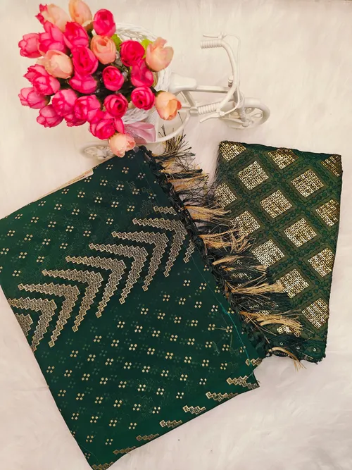 DESIGNER SAREE WITH WORK BLOUSE DS39